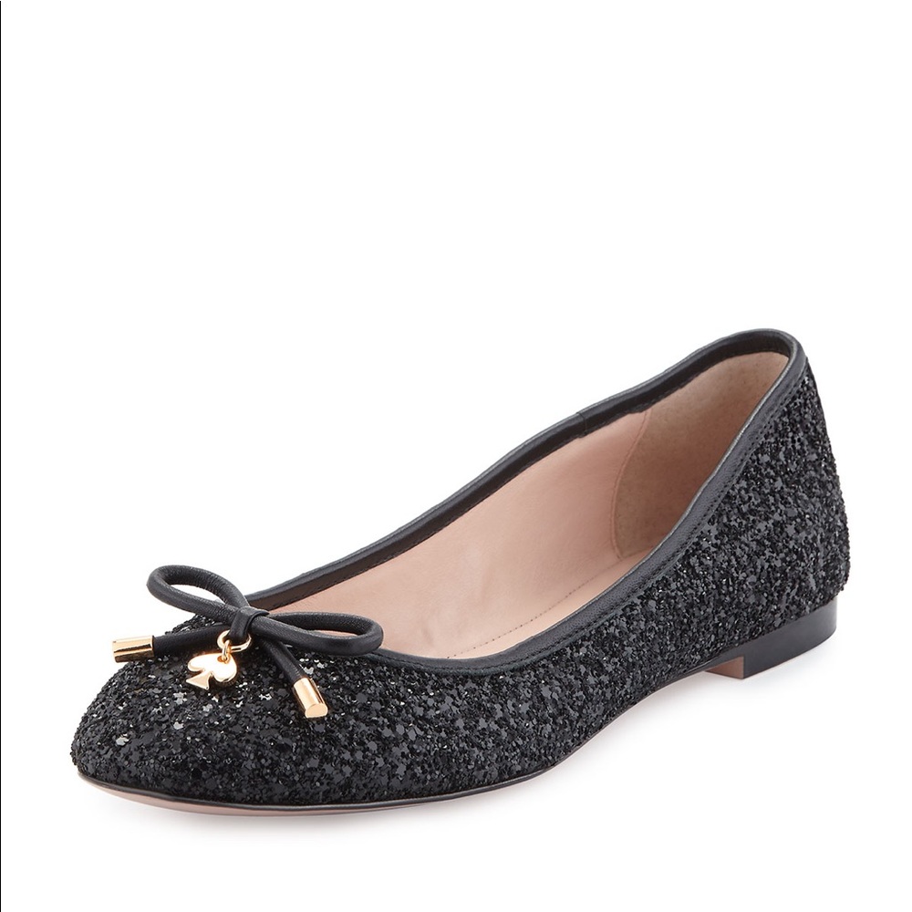 Kate Spade Glitter Flats